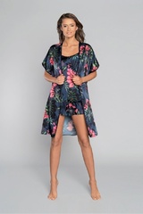 Amazonia szlafrok damski italian fashion- druk 