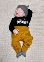 little brother body z długim rękawem bambarillo czarny