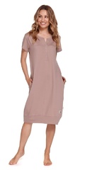 4348 koszula nocna ciążowa i do karmienia doctor nap - beige