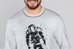 Tryton piżama męska długi rękaw italian fashion