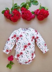 271 mona rose body z długim rękawem marija - kwiaty