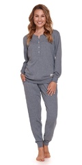 4349 piżama damska doctor nap - dark grey