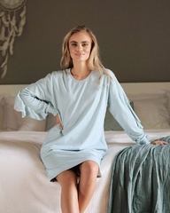 4350 koszula nocna doctor nap - pool blue