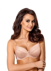 1972 biustonosz push-up  ava beige