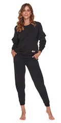 4351 piżama damska doctor nap - black