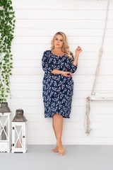 Titania koszula nocna 3/4 rękaw italian fashion- druk 