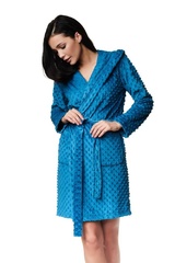 39620 zigzak szlafrok damski henderson teal green