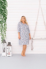Asarina koszula nocna 3/4 rękaw italian fashion- druk 