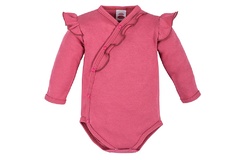 03228pr rose bonica body baby z długim rękawem makoma pudrowy róż