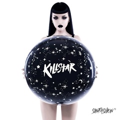 Piłka dmuchana killstar cosmic beach ball