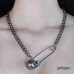 Naszyjnik killstar noire silver