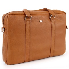 Skórzana torba na laptopa 13,3 unisex daag shaker 4 koniakowa