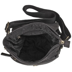 Bawełniana torba na ramię unisex 2jus by daag zone 2 czarna