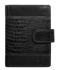 Portfel męski skórzany rfid buffalo wild n890l-vtc czarny
