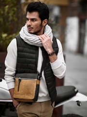 Torba męska skórzana na ramię always wild bag-4 j. brąz