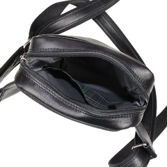 Skórzana torba męska crossbody jazzy party 81 czarna
