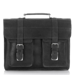 Torba teczka skórzana męska vintage paolo peruzzi 045-bl czarna