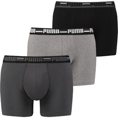 Bielizna męska puma core basic boxer brand szara 90725101