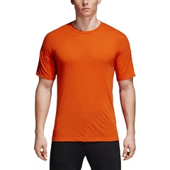 Koszulka męska adidas performance z.n.e. tee pomarańczowa cg2183
