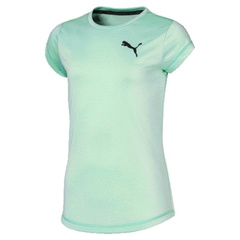 Koszulka dziewczęca puma training active zielona 85174932