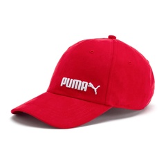 Czapka z daszkiem unisex puma style fabric cap czerwona 02173503