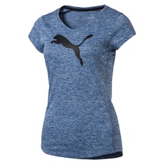 Koszulka damska puma heather cat tee grafitowa 51412113