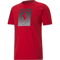 Koszulka męska puma motorsport ferrari race big bordowa 53146701
