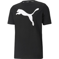 Koszulka męska puma training avtive big logo czarna 58672401