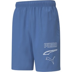 Krótkie spodenki męskie puma core rebel woven niebieskie 58690513