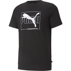 Koszulka męska puma core flock czarna 58777001