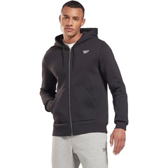 Bluza z kapturem męska reebok classics fleece  czarna gr9206