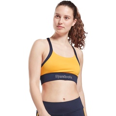 Stanik sportowy damski reebok sport piping  wielokolorowe gs9332