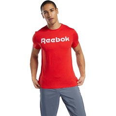 Koszulka męska reebok classics linear  czerwona fp9159