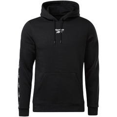 Bluza z kapturem męska reebok classics tape  czarna gq4212