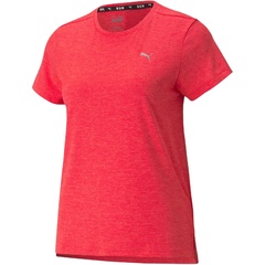 Koszulka damska puma training run favorite różowa 52018234
