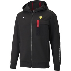 Bluza z kapturem męska puma motorsport ferrari czarna 53168301