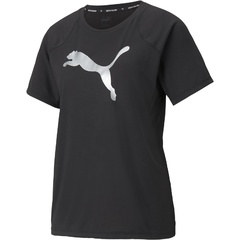 Koszulka damska puma core evostripe czarna 58914301