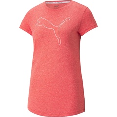 Koszulka damska puma core rtg heather różowa 58645534
