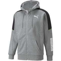 Bluza z kapturem męska puma core modern sports szara 58947903