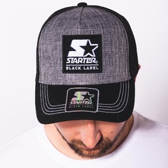Czapka z daszkiem unisex starter black label szara sub710121-400