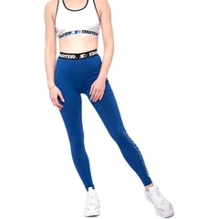 Legginsy damskie starter blue label niebieske sdg-011-bd-807