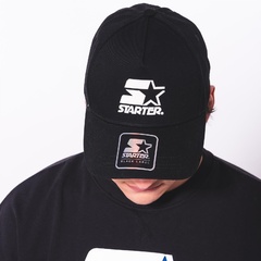 Czapka z daszkiem unisex starter black label czarna sub701121-200
