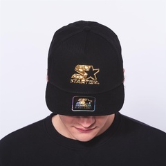 Czapka z daszkiem unisex starter black label czarna sub702121-210