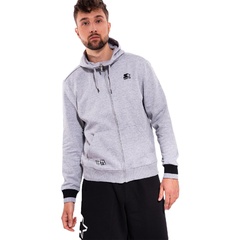 Bluza z kapturem męska starter blue label szara smg-004-bd-400