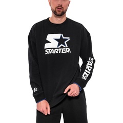 Bluza unisex starter blue label czarna sug-022-bd-200