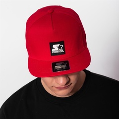 Czapka z daszkiem unisex starter black label czerwona sub706121-118