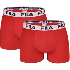 Bokserki męskie fila 2 pary czerwone fu5016-2-118