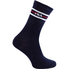 Skarpety unisex fila 3 pary street granatowe f9092-321