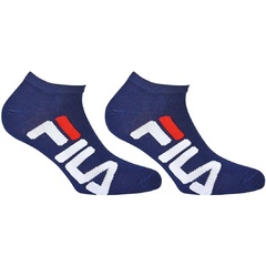 Skarpety unisex fila 2 pary invisible granatowe f9199-321