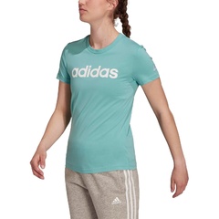 Koszulka damska adidas cero essential slim niebieska h07830